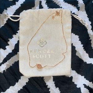 Rose Gold Kendra Scott Necklace
